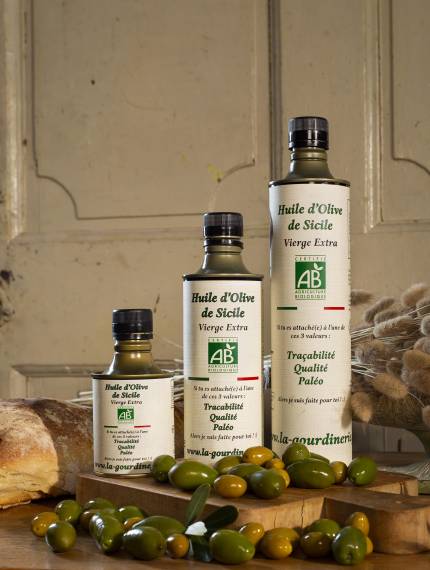 Huile d'olive bio de Sicile | La Gourdinerie